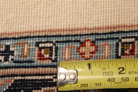 Nain White Hand Knotted 82 X 117  Area Rug 100-21332 Image 18