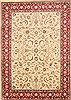 Nain White Hand Knotted 82 X 117  Area Rug 100-21332 Thumb 0