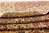 Kashan Beige Hand Knotted 88 X 126 Area Rug 100-21336 Thumb 4