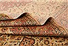Kashan Beige Hand Knotted 88 X 126 Area Rug 100-21336 Thumb 2