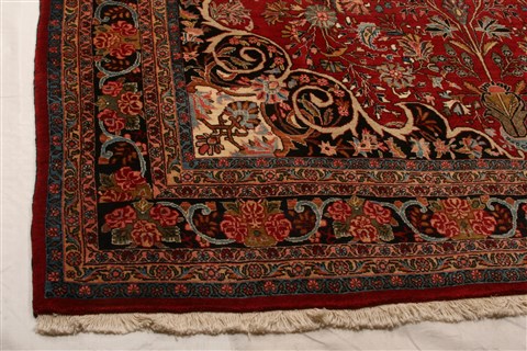Bidjar Red Hand Knotted 75 X 116 Area Rug 100-21338 Image 29