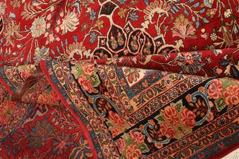 Bidjar Red Hand Knotted 75 X 116 Area Rug 100-21338 Image 10