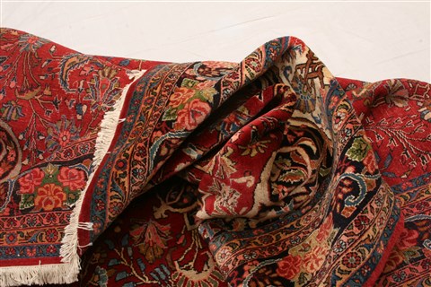 Bidjar Red Hand Knotted 75 X 116 Area Rug 100-21338 Image 3