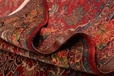 Bidjar Red Hand Knotted 75 X 116 Area Rug 100-21338 Image 16