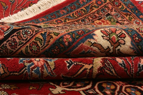 Bidjar Red Hand Knotted 75 X 116 Area Rug 100-21338 Image 18