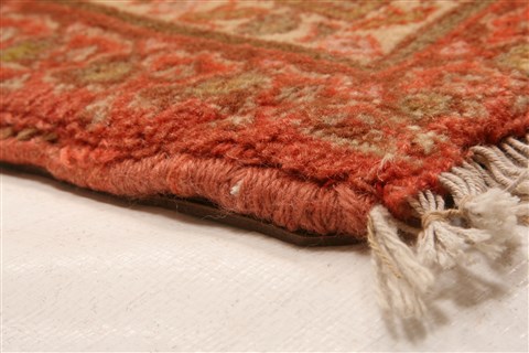 Haji Jalili Red Hand Knotted 89 X 119 Area Rug 100-21340 Image 6