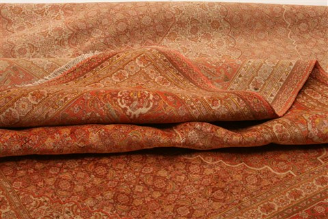 Haji Jalili Red Hand Knotted 89 X 119 Area Rug 100-21340 Image 11