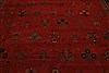 Gabbeh Red Hand Knotted 98 X 139  Area Rug 250-21345 Thumb 19