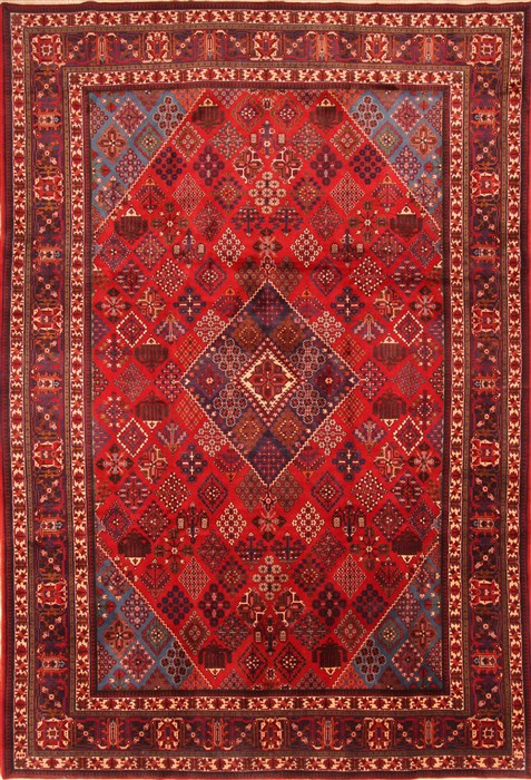 Maymeh Red Hand Knotted 86 X 125 Area Rug 100-21347 Image 0