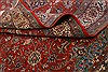 Sarouk Red Hand Knotted 82 X 116  Area Rug 100-21348 Thumb 13