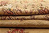 Kerman Beige Hand Knotted 88 X 117  Area Rug 100-21350 Thumb 20