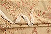 Kerman Beige Hand Knotted 88 X 117 Area Rug 100-21350 Thumb 11