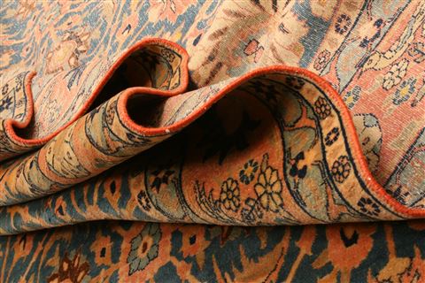 Pishavar Brown Hand Knotted 73 X 107 Area Rug 100-21356 Image 21