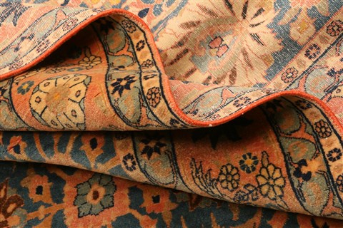 Pishavar Brown Hand Knotted 73 X 107 Area Rug 100-21356 Image 7