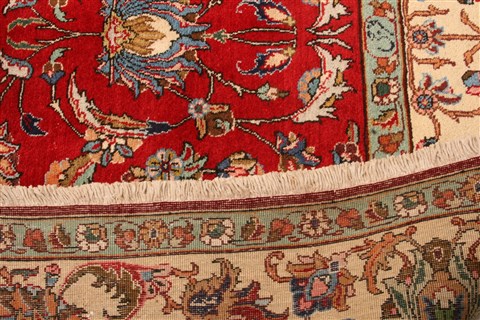Tabriz Red Hand Knotted 811 X 121 Area Rug 100-21362 Image 24