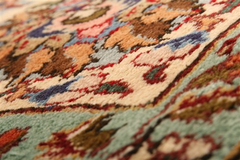Tabriz Red Hand Knotted 811 X 121 Area Rug 100-21362 Image 30