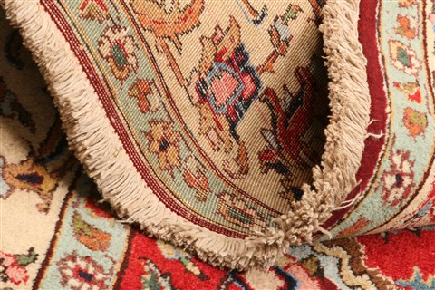 Tabriz Red Hand Knotted 811 X 121 Area Rug 100-21362 Image 8