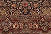 Pak-Persian Black Hand Knotted 100 X 139  Area Rug 250-21365 Thumb 17