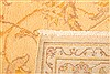 Kashan Yellow Hand Knotted 83 X 114 Area Rug 100-21366 Thumb 24