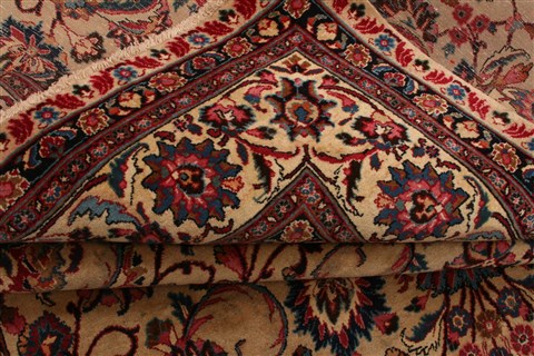 Mashad Red Hand Knotted 83 X 118 Area Rug 100-21368 Image 5