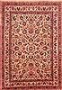 Mashad Red Hand Knotted 83 X 118 Area Rug 100-21368 Thumb 0