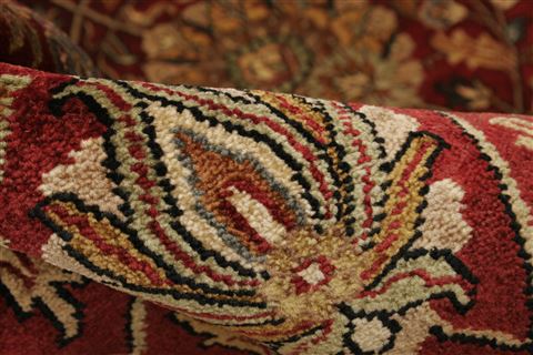 Tabriz Beige Hand Knotted 911 X 139 Area Rug 250-21370 Image 10