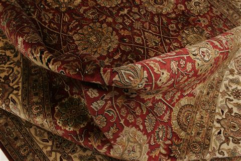 Tabriz Beige Hand Knotted 911 X 139 Area Rug 250-21370 Image 11