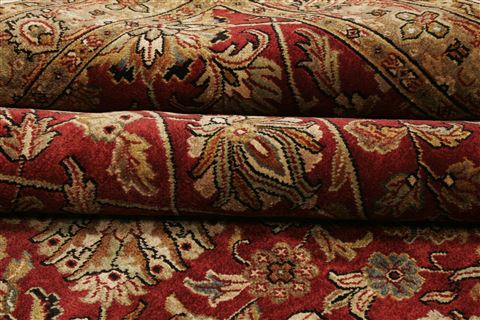 Tabriz Beige Hand Knotted 911 X 139 Area Rug 250-21370 Image 16