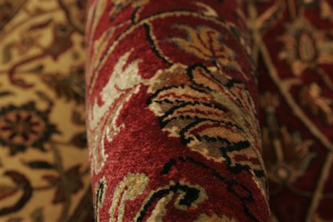 Tabriz Beige Hand Knotted 911 X 139 Area Rug 250-21370 Image 7