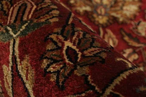 Tabriz Beige Hand Knotted 911 X 139 Area Rug 250-21370 Image 8
