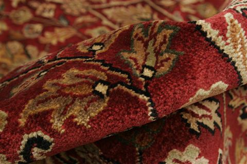 Tabriz Beige Hand Knotted 911 X 139 Area Rug 250-21370 Image 9