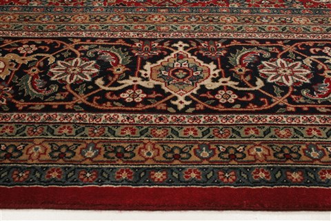 Herati Red Hand Knotted 100 X 143  Area Rug 250-21374 Image 20
