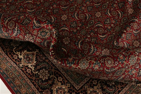 Herati Red Hand Knotted 100 X 143  Area Rug 250-21374 Image 6