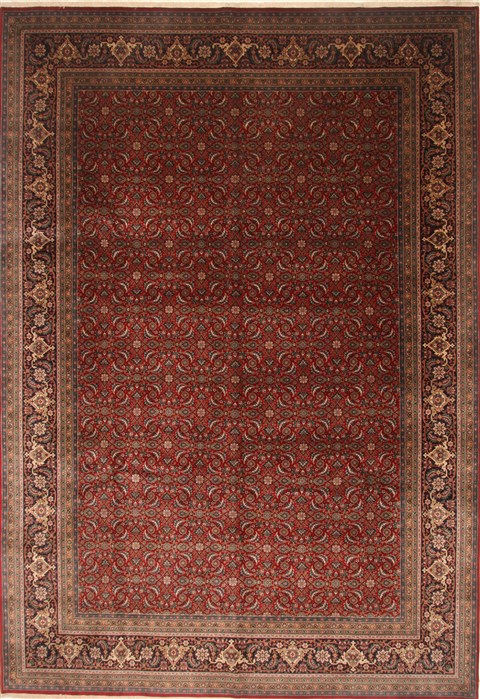 Herati Red Hand Knotted 100 X 143  Area Rug 250-21374 Image 0