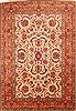 Tabriz Red Hand Knotted 82 X 119  Area Rug 100-21376 Thumb 0