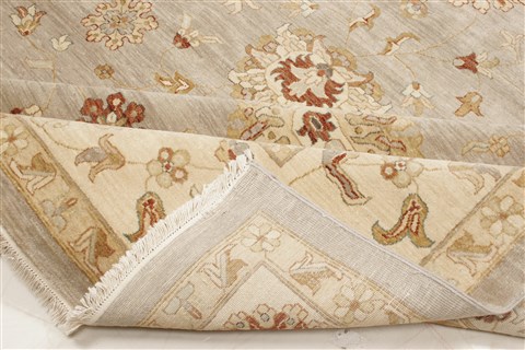 Ziegler Grey Hand Knotted 100 X 142 Area Rug 250-21377 Image 10