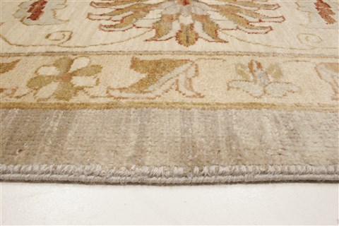 Ziegler Grey Hand Knotted 100 X 142 Area Rug 250-21377 Image 13