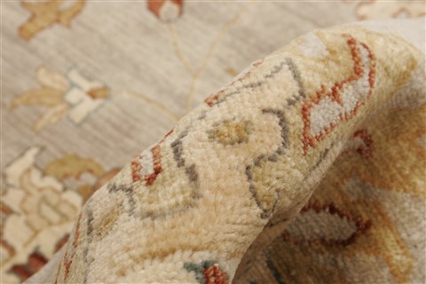 Ziegler Grey Hand Knotted 100 X 142 Area Rug 250-21377 Image 1