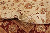 Pishavar Beige Hand Knotted 99 X 136 Area Rug 250-21379 Thumb 4