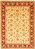 Pishavar Beige Hand Knotted 99 X 136  Area Rug 250-21379 Thumb 0