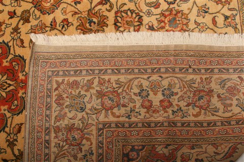 Sarouk Brown Hand Knotted 80 X 115 Area Rug 100-21381 Image 23