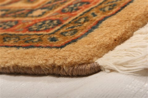 Sarouk Brown Hand Knotted 80 X 115 Area Rug 100-21381 Image 26
