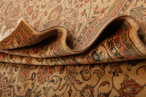 Sarouk Brown Hand Knotted 80 X 115 Area Rug 100-21381 Image 14