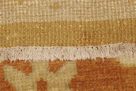 Oushak Brown Hand Knotted 100 X 139 Area Rug 250-21382 Image 15
