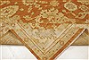 Oushak Brown Hand Knotted 100 X 139 Area Rug 250-21382 Thumb 12