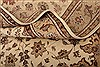 Kashan Beige Hand Knotted 85 X 97  Area Rug 100-21386 Thumb 7