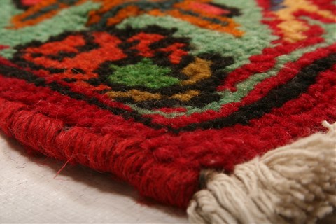 Tabriz Red Hand Knotted 82 X 117 Area Rug 100-21387 Image 32