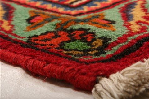 Tabriz Red Hand Knotted 82 X 117 Area Rug 100-21387 Image 30