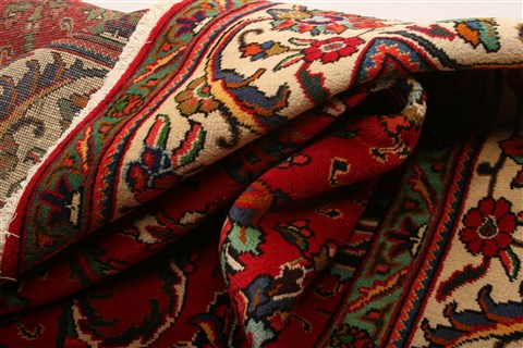 Tabriz Red Hand Knotted 82 X 117 Area Rug 100-21387 Image 6