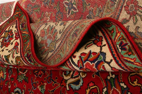 Tabriz Red Hand Knotted 82 X 117 Area Rug 100-21387 Image 7
